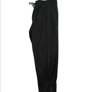 Black Zyia Everywhere zipper joggers